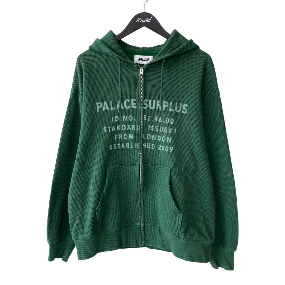 PALACE(パレス) 25SSSTAMP WAFFLE ZIP HOODジップパーカー