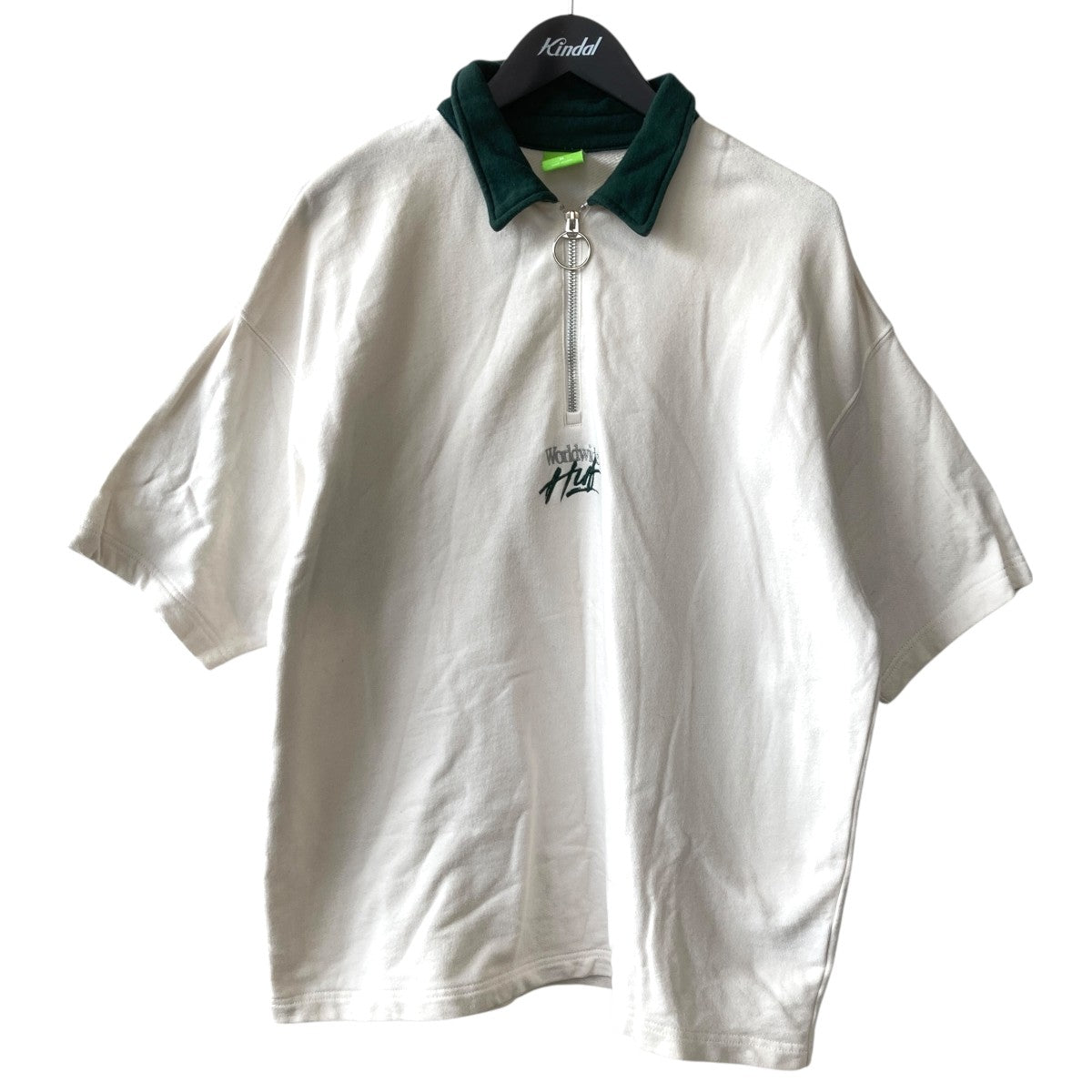 HUF ハーフジップ 半袖トップス114910 古着・中古-1枚目のアイテム画像