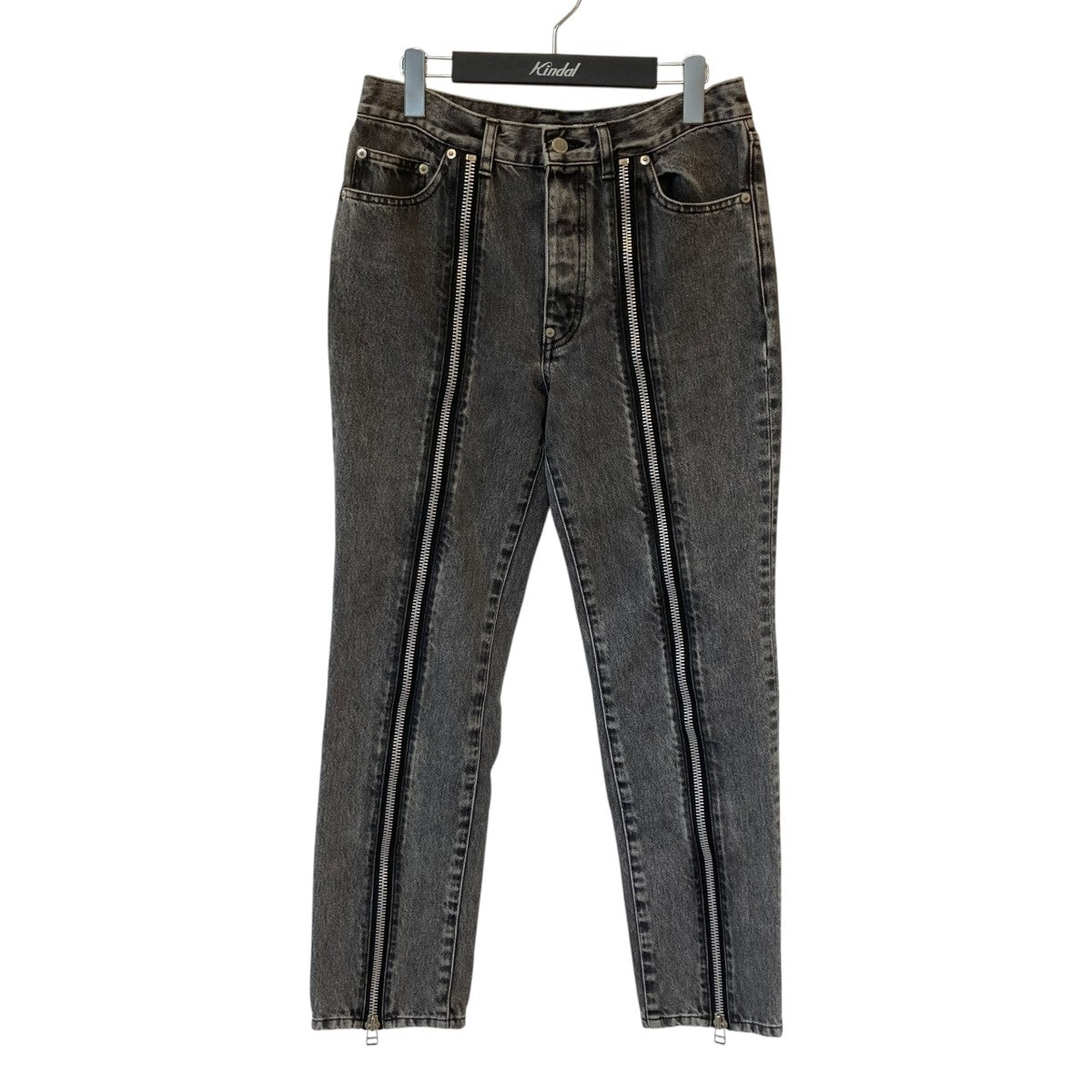 【最終値下げ】JOHN LAWRENCE SULLIVAN フレアデニム 黒46 FLARED DENIM PANTS