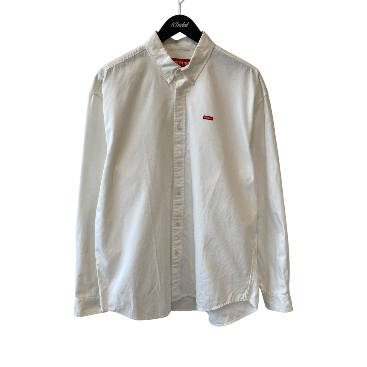 Supreme シュプリームsmall box logoホワイト 長袖シャツ S Supreme シュプリーム Small Box L/S Tee スモールボックスロゴ