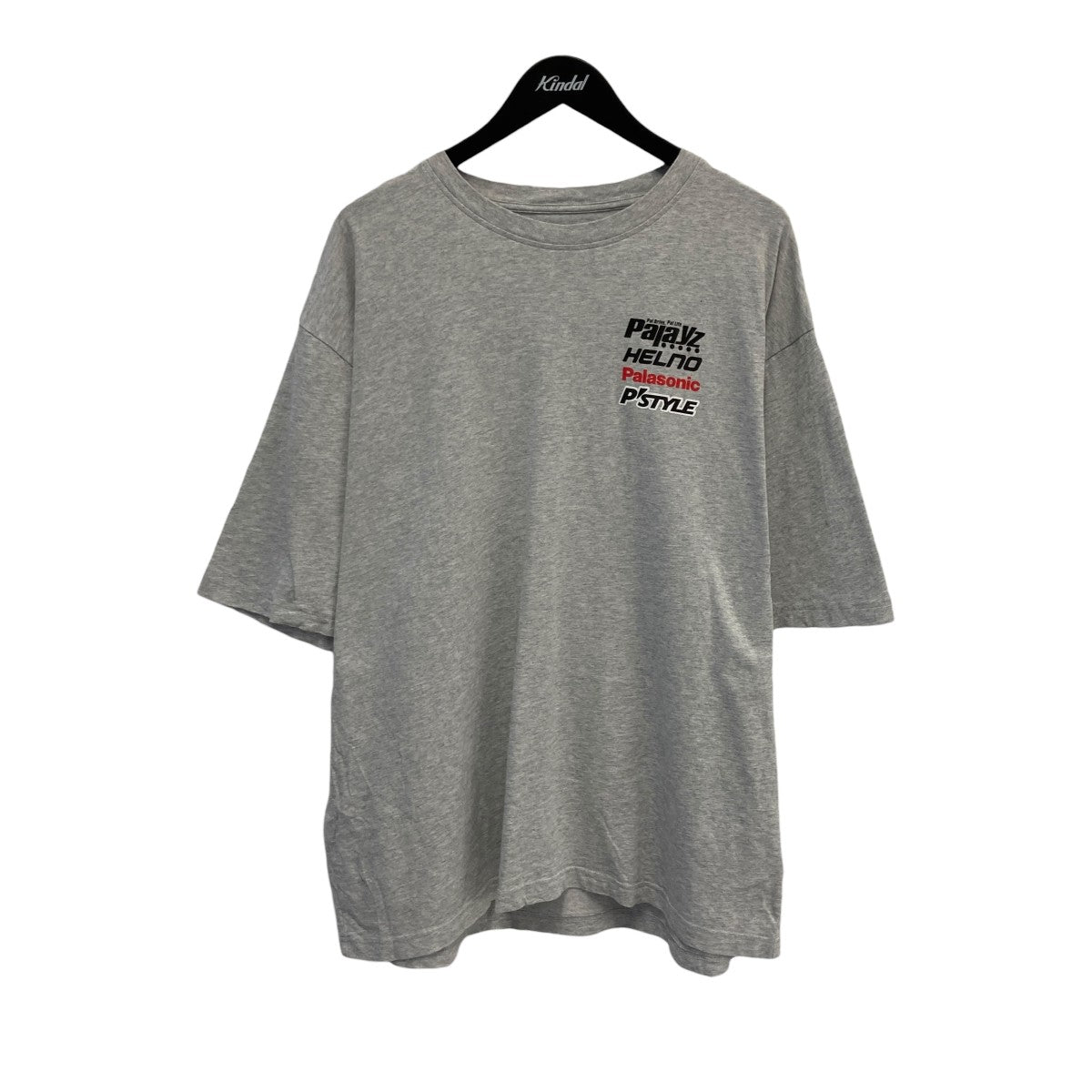 Palace Tシャツ ダークグレー ストライプ PALACE(パレス) 25SSRACEY T-SHIRTTシャツ ライトグレー サイズ
