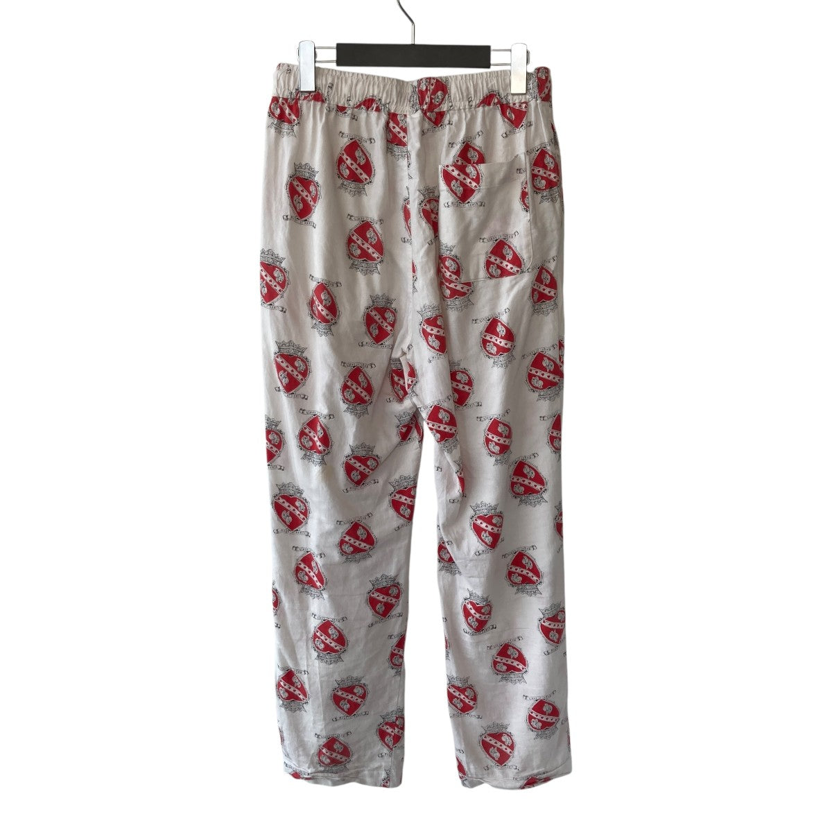 SAINT MICHAEL PJ PANTS Heart総柄パンツSM-S21-0000-032 古着・中古-2枚目のアイテム画像