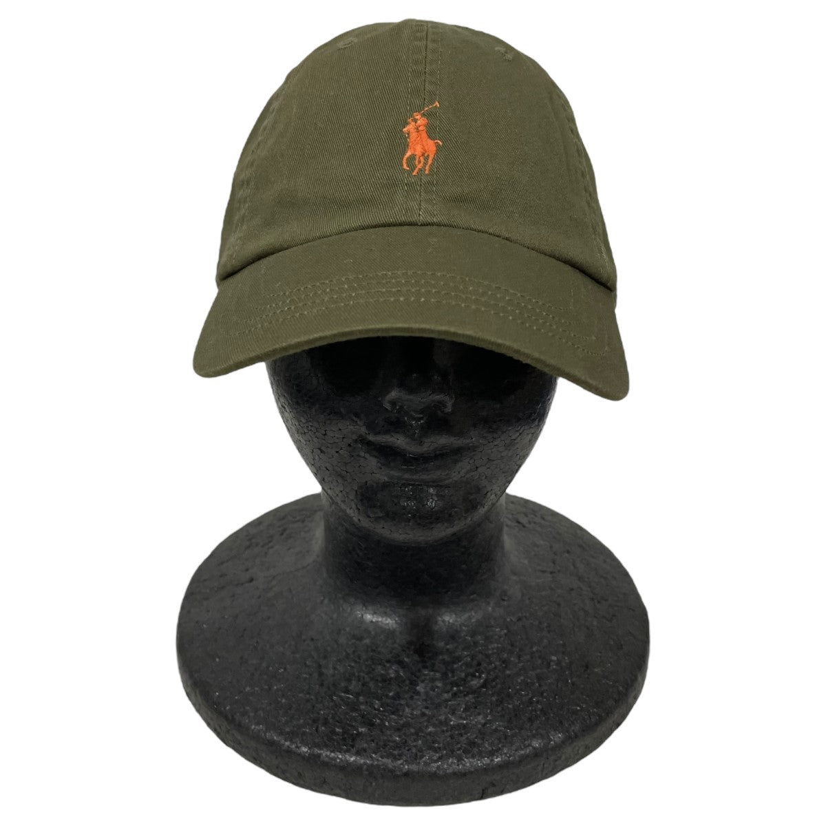新品　POLO RALPH LAUREN オリーブグリーンキャップ POLO RALPH LAUREN キャップ 帽子 コットン ツイル ボール