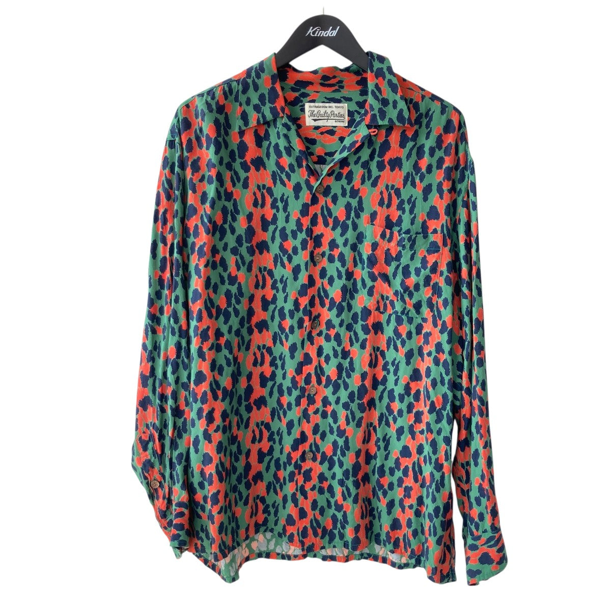 WACKO MARIA ワコマリア 50s LS シャツ ヒョウ L L/S WACKO MARIA ワコマリア GUILTY PARTIES TWO-TONE 50's SHIRT