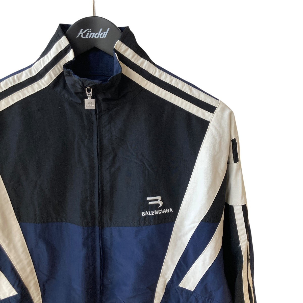 BALENCIAGA 22SSSPORTY B REGULAR TRACKSUITトラックジャケット681438 古着・中古-3枚目のアイテム画像
