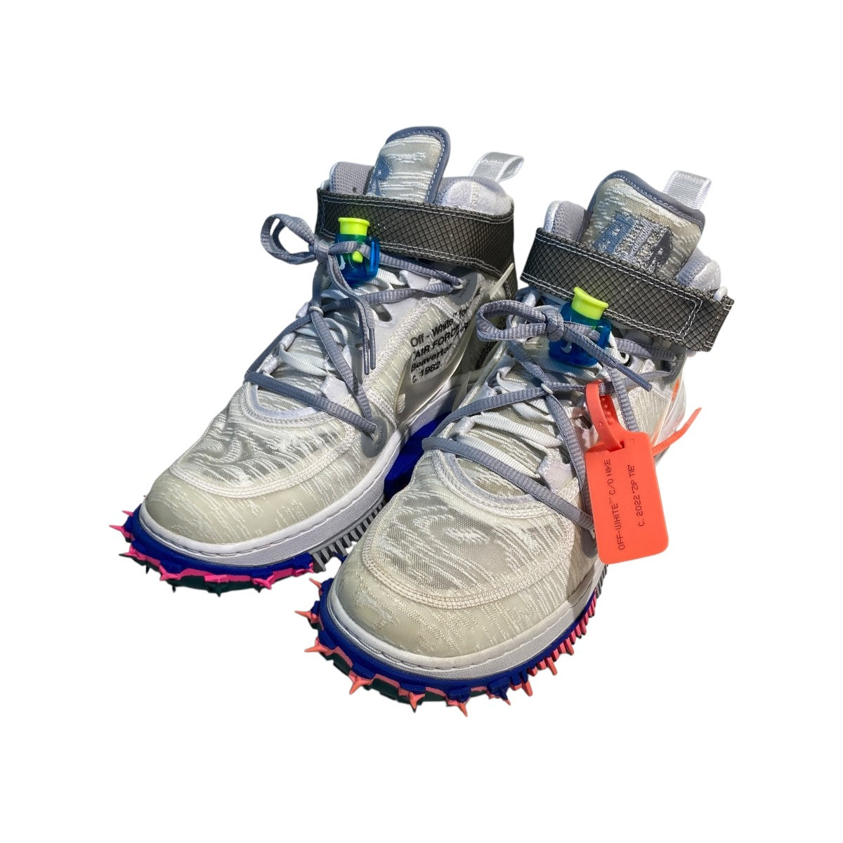 NIKE × OFF-WHITE / ハイカットスニーカー/25cm/WHT/DO6290-100 NIKE×Off-White Air Force 1 Mid x Off-Whiteハイカットスニーカー