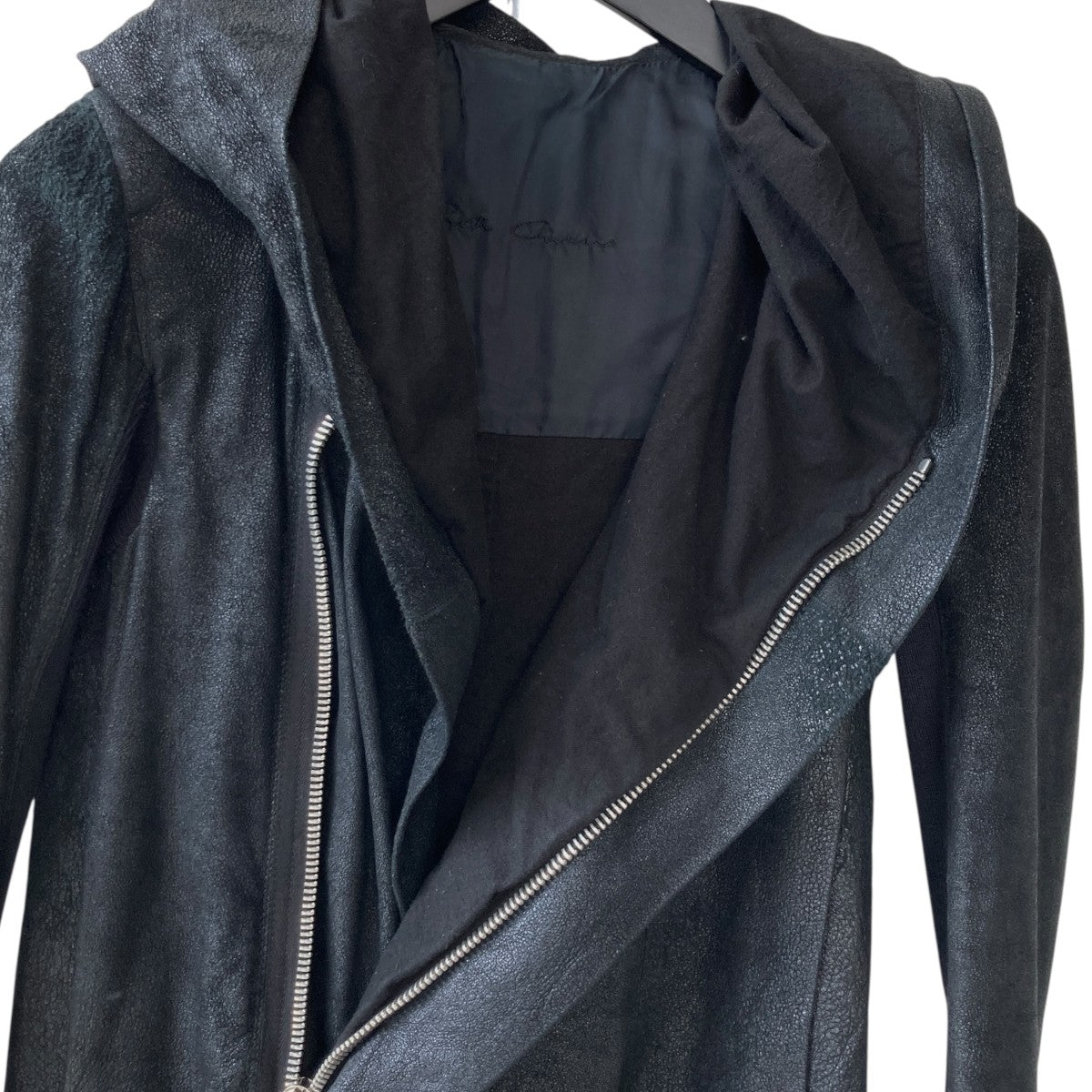 RICK OWENS デストロイ加工 レザージャケットRP2711LB 古着・中古-3枚目のアイテム画像