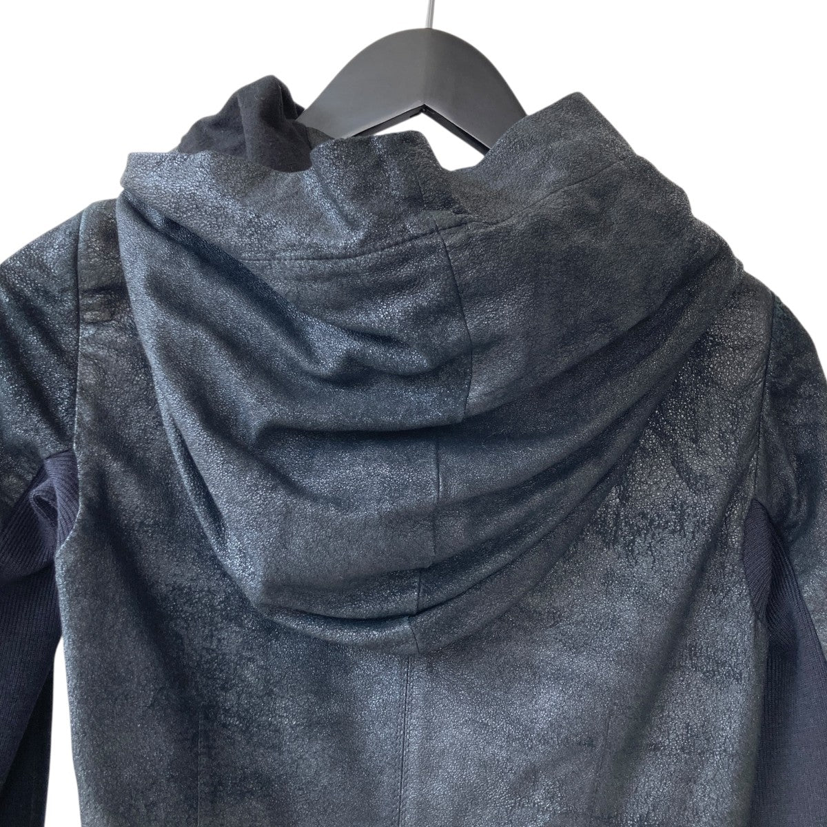 RICK OWENS デストロイ加工 レザージャケットRP2711LB 古着・中古-4枚目のアイテム画像
