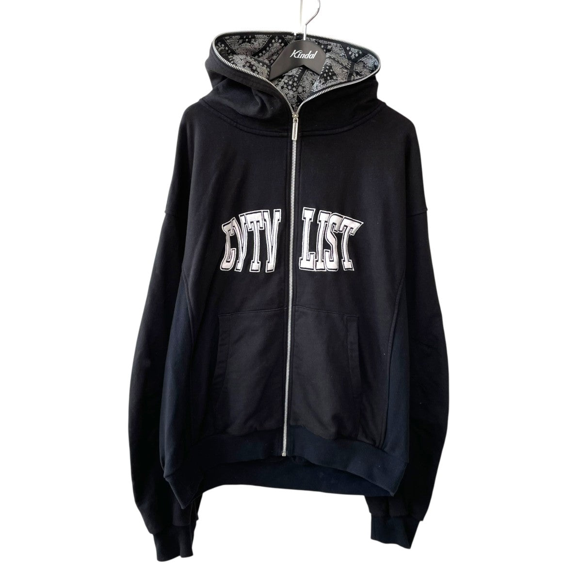 CVTVLIST(カタリスト) 25SSUSUAL ZIP HOODIEジップパーカー