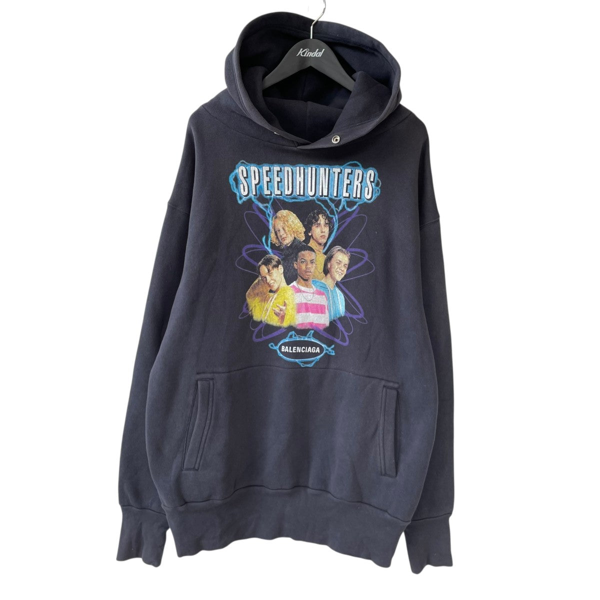 バレンシアガ　BALENCIAGA speedhunters パーカー 中古・古着通販】BALENCIAGA (バレンシアガ) SPEED HUNTERS ZIP