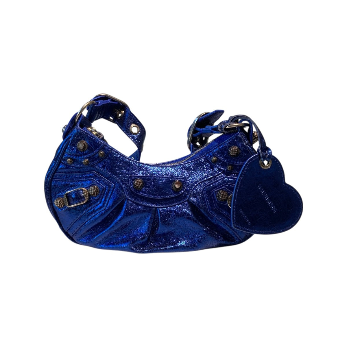 BALENCIAGA ブルー ショルダーバッグ BALENCIAGA(バレンシアガ) ルカゴールショルダーバッグ671309 671309