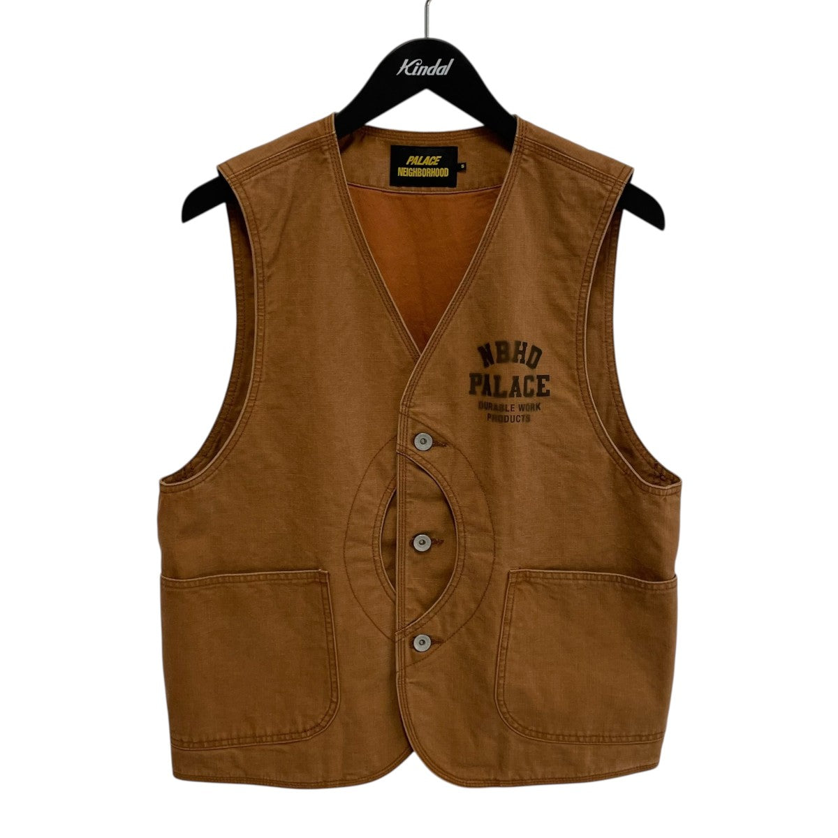 PALACE×NEIGHBORHOOD ベスト251AQ62N-JKM01S 251AQ62N-JKM01S ブラウン