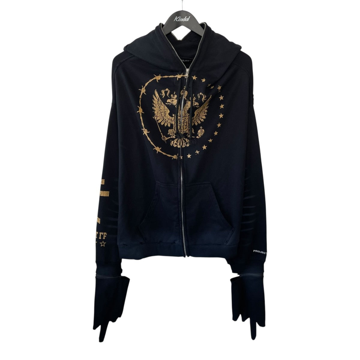 PROJECT G／R(プロジェクト ジーアール) ZYGON ZIP HOODIE