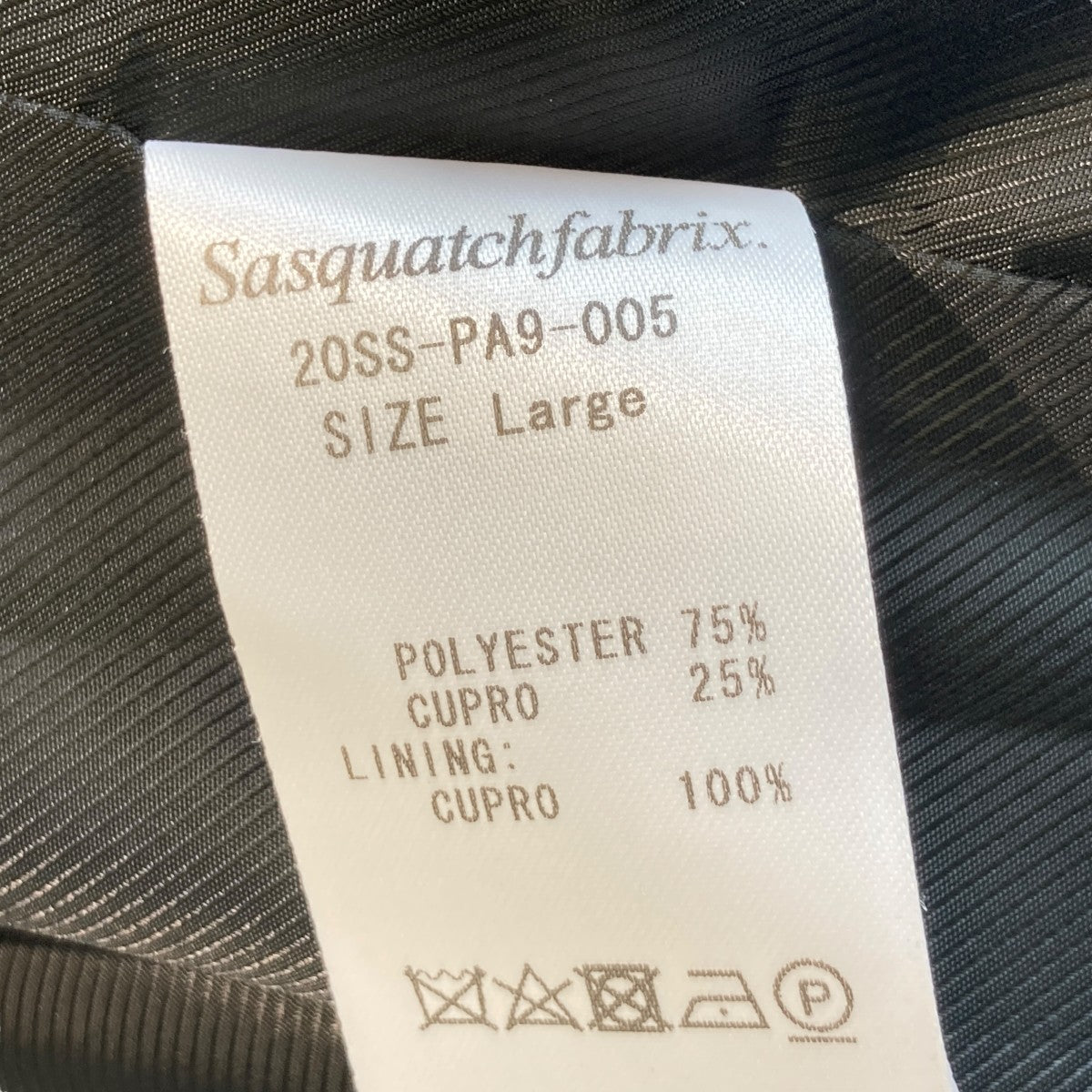 20SSASYMMETRIC PANTSスラックス20SS-PA9-005