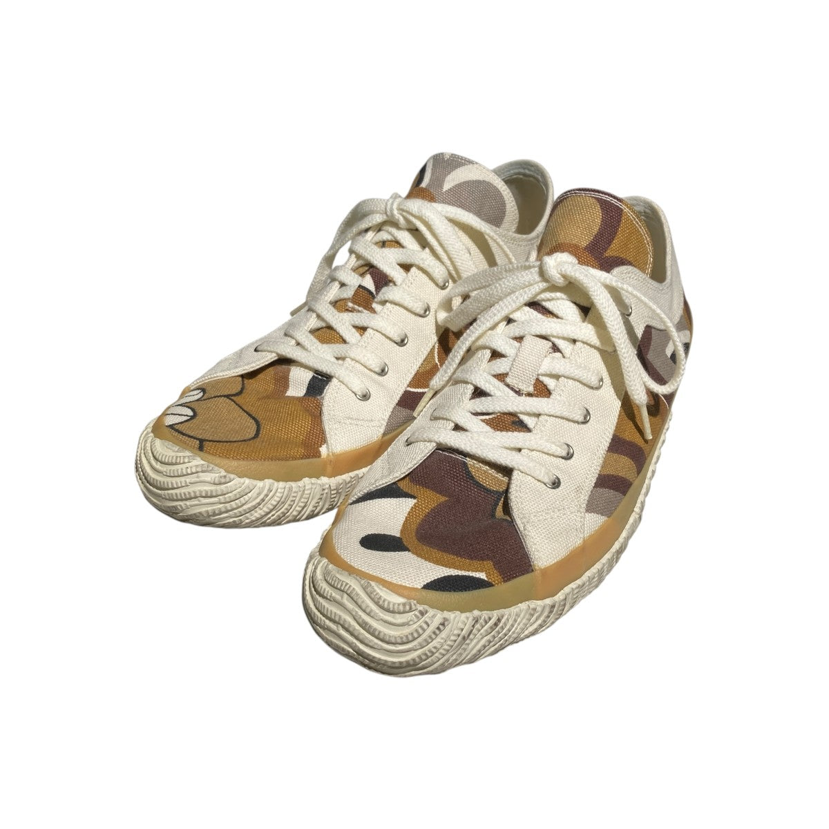 【底値】廃盤　BODYLINE 新品　木底　厚底　パンプス　白　激レア　【S】 セール】存在感抜群のボリュームソール。厚底 ワイドレース