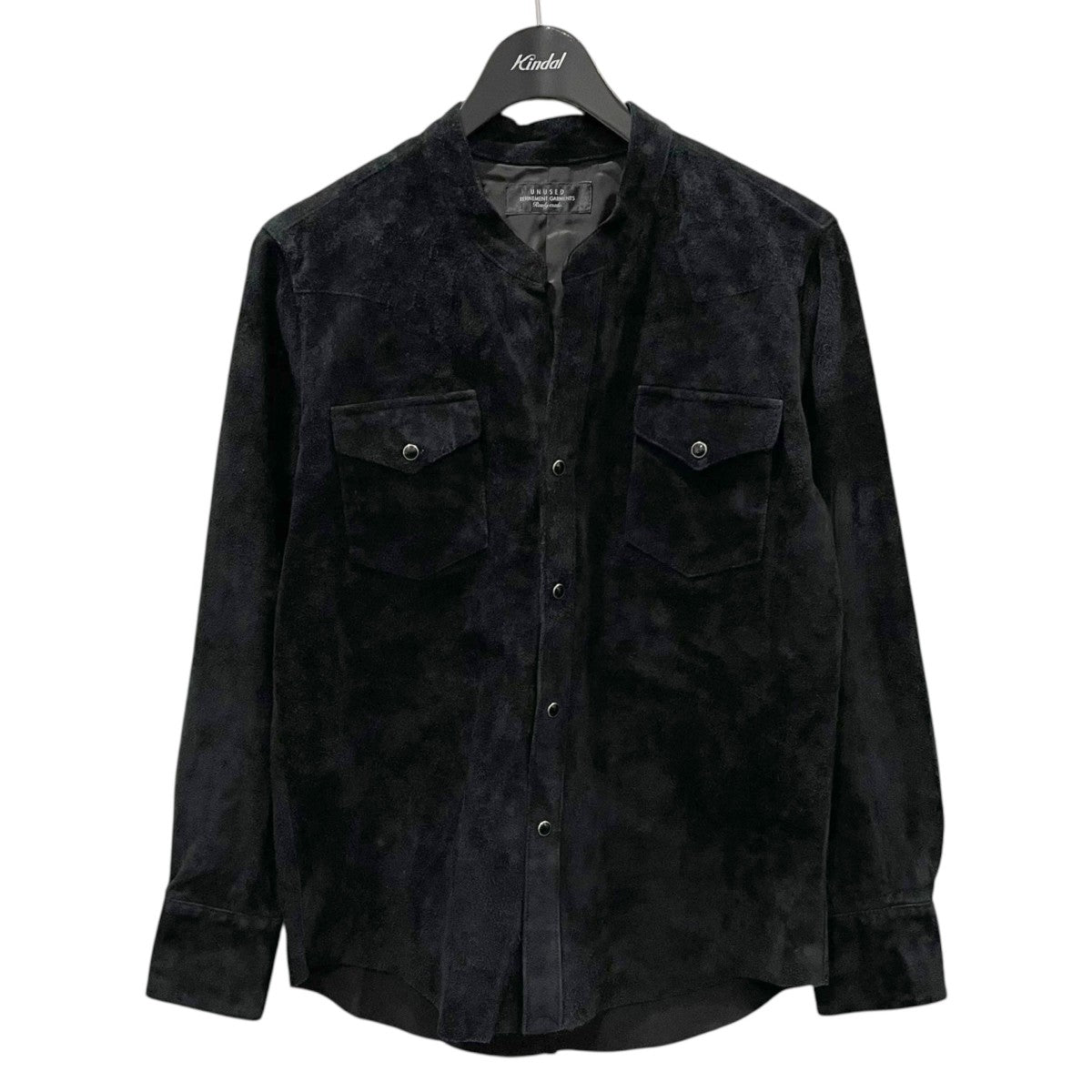 UNUSED(アンユーズド) レザーウエスタンシャツ US0909 US0909