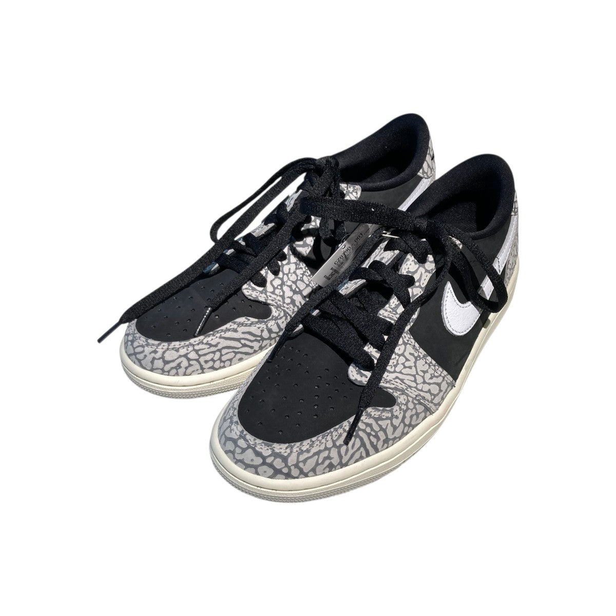 NIKE(ナイキ) AIR JORDAN 1 RETRO LOW OG black Cementスニーカー 