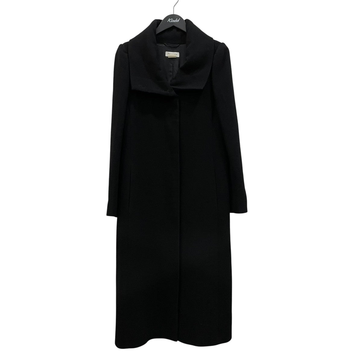 DRIES VAN NOTEN(ドリスヴァンノッテン) ステンカラーコート ブラック