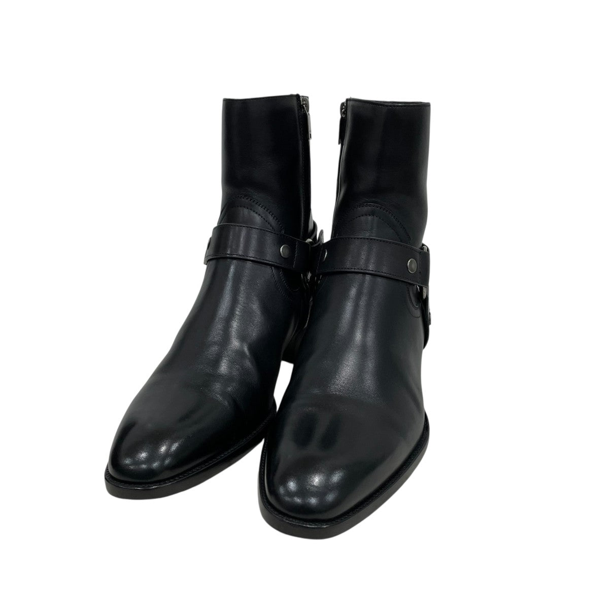 サンローランヒールブーツサイドジップSaint Lauren WYATT40 SAINT