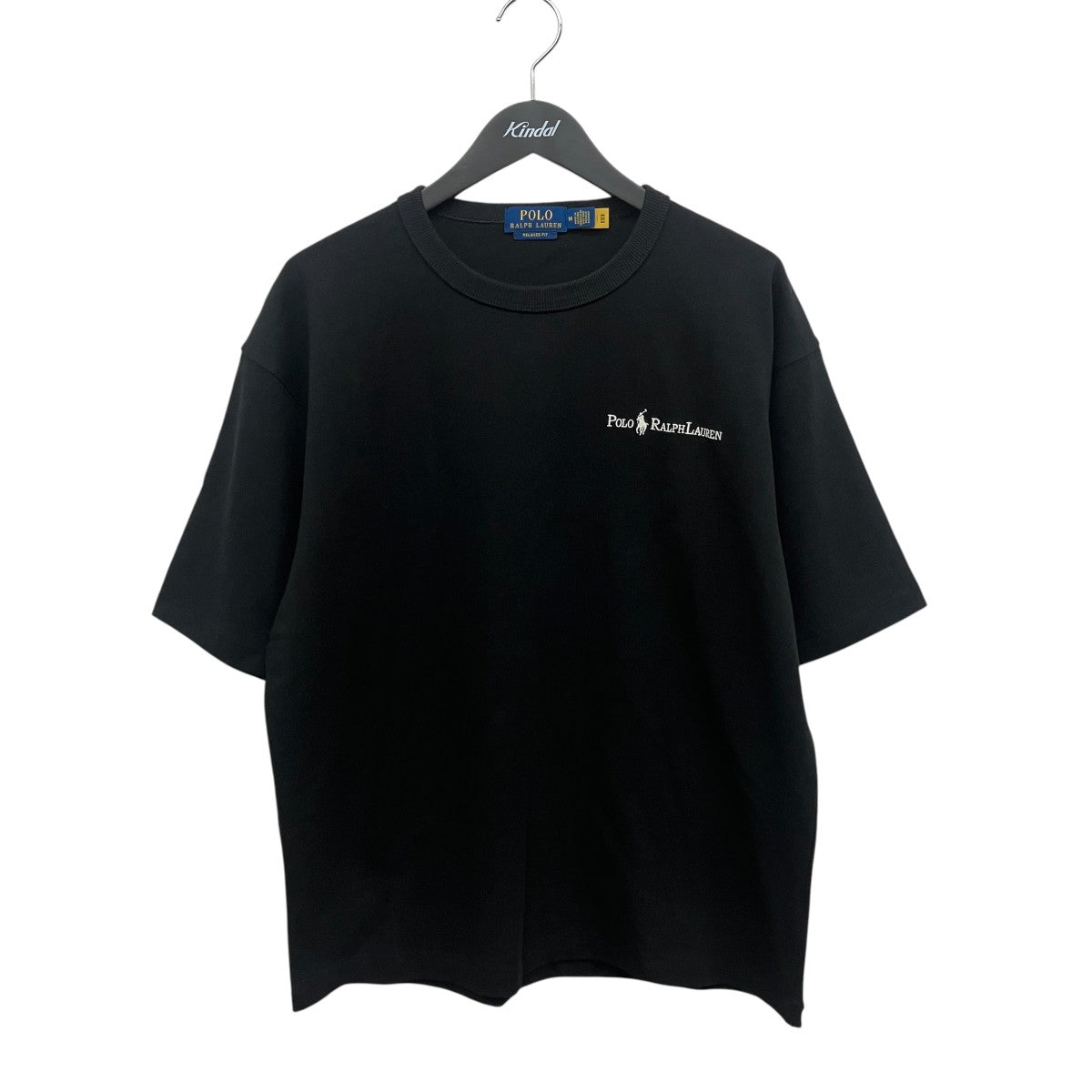 POLO RALPH LAUREN(ポロラルフローレン) ロゴ刺繍半袖Tシャツ ブラック