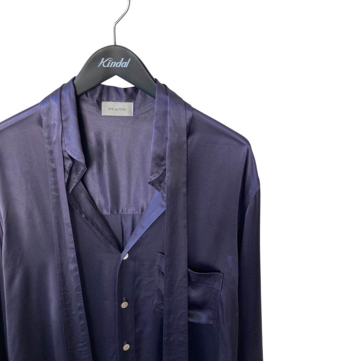 24AWTie Collar Shirts長袖シャツ24AW-B-BL10