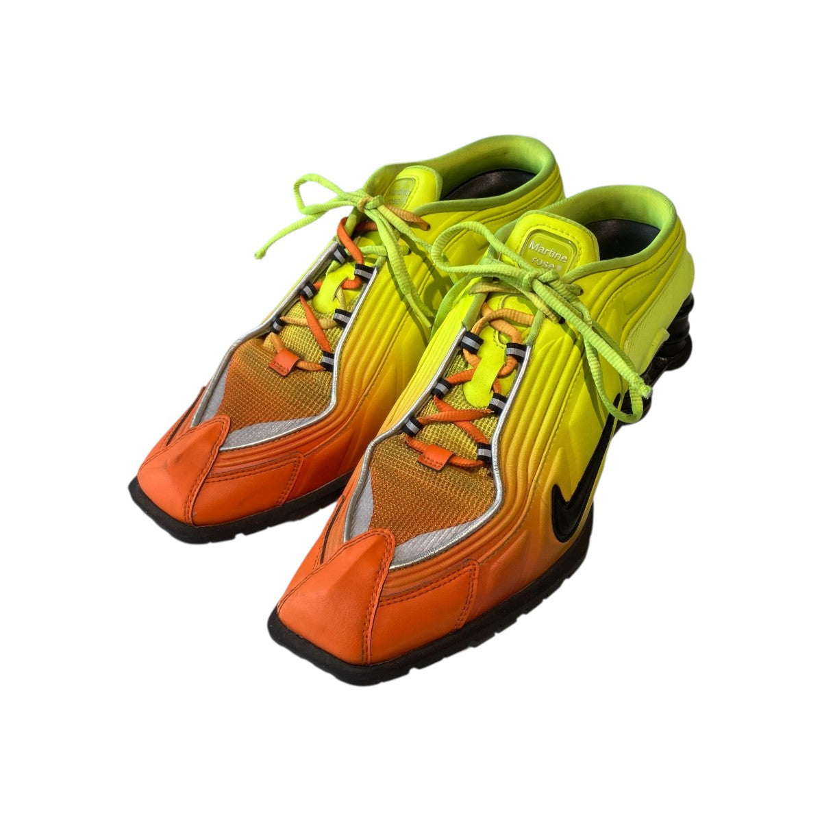 NIKE×Martine Rose Shox MR4スニーカーDQ2401-800 DQ2401-800 イエロー