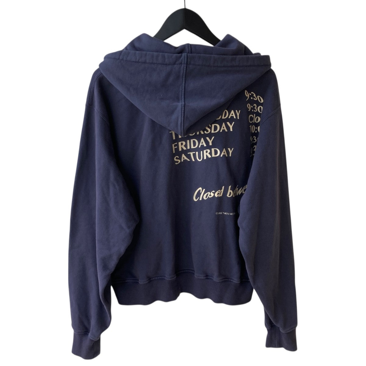 ジップパーカーCL008CS02