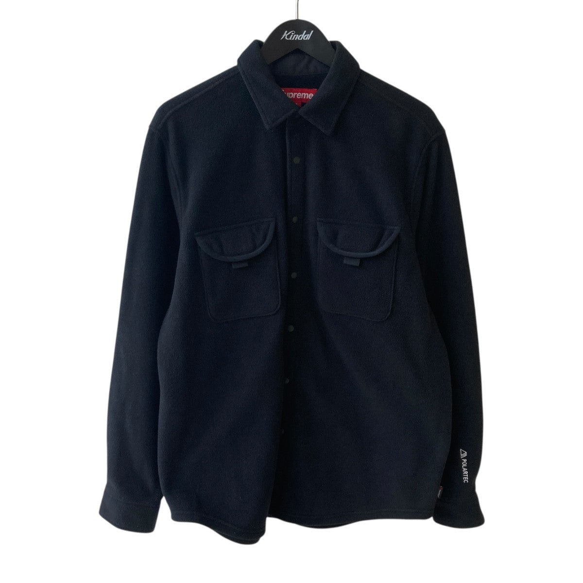 Supreme(シュプリーム) 23AWPOLARTEC SHIRTS長袖シャツ ブラック