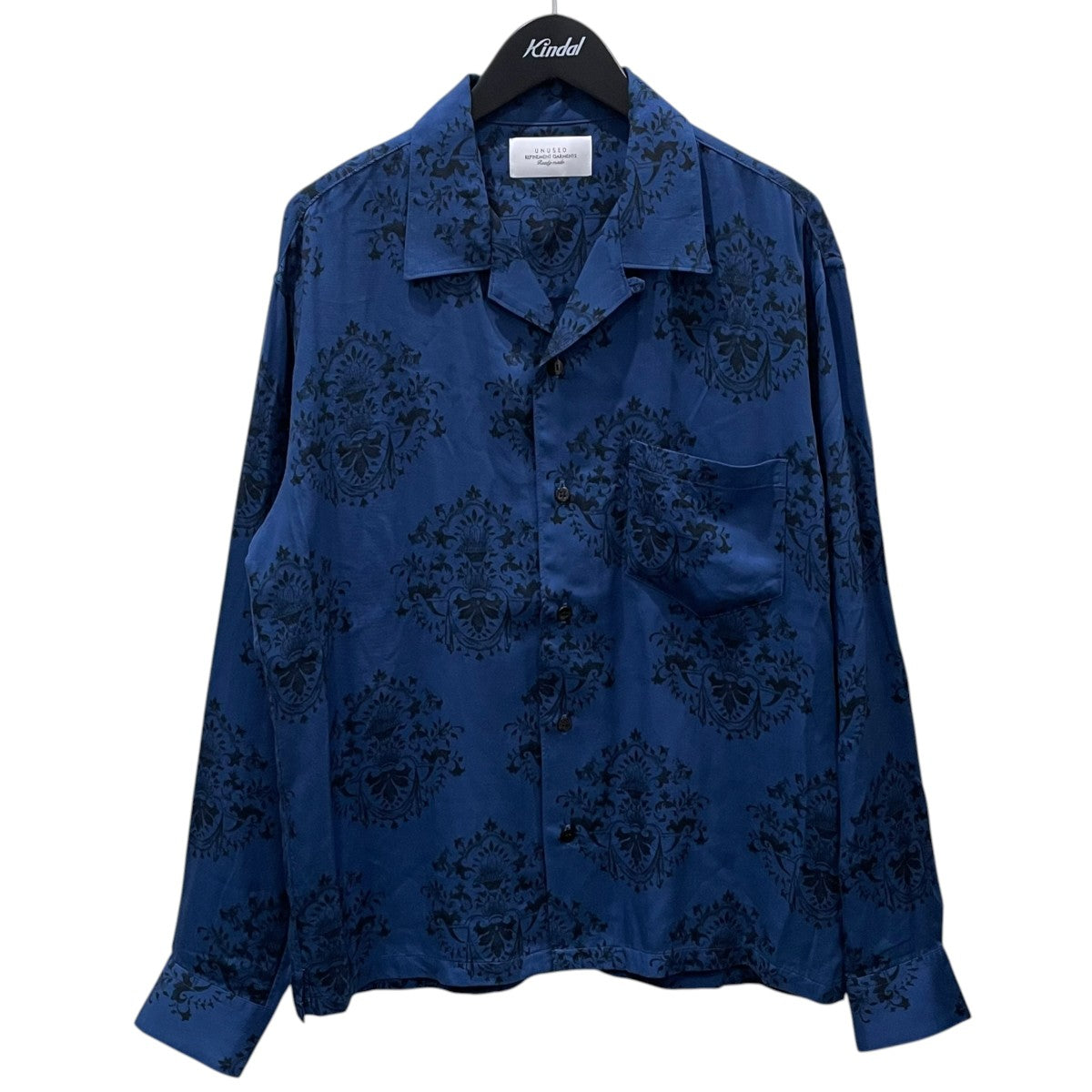 UNUSED(アンユーズド) 25SS オープンカラーシャツ Ornament long