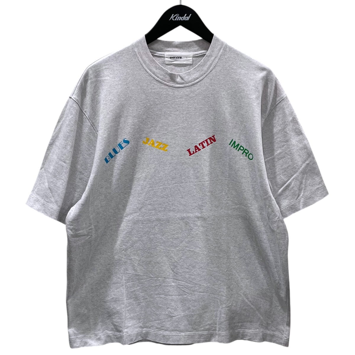 グリーンプリント EV-CS06 Tee Logo everyone L T ヘビー バックロゴ 前橋アトリエ限定 23SS (エブリワン) everyone トップス