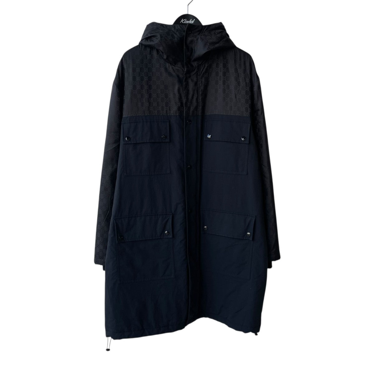 GUCCI(グッチ) GGジャガードナイロンジャケット546329 546329 ブラック