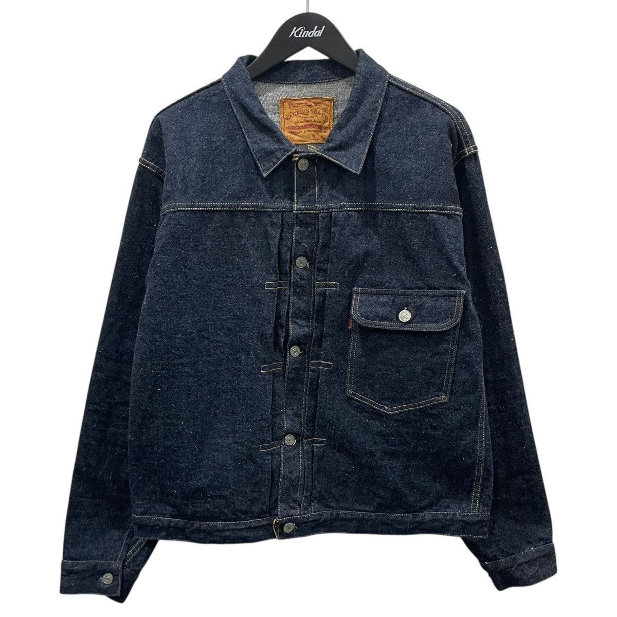 【値下げ】ウェアハウス 2001XX 1ST TYPE デニムジャケット　36 WAREHOUSE（ウエアハウス） 2001XX 1st タイプ デニム ジャケット : 着