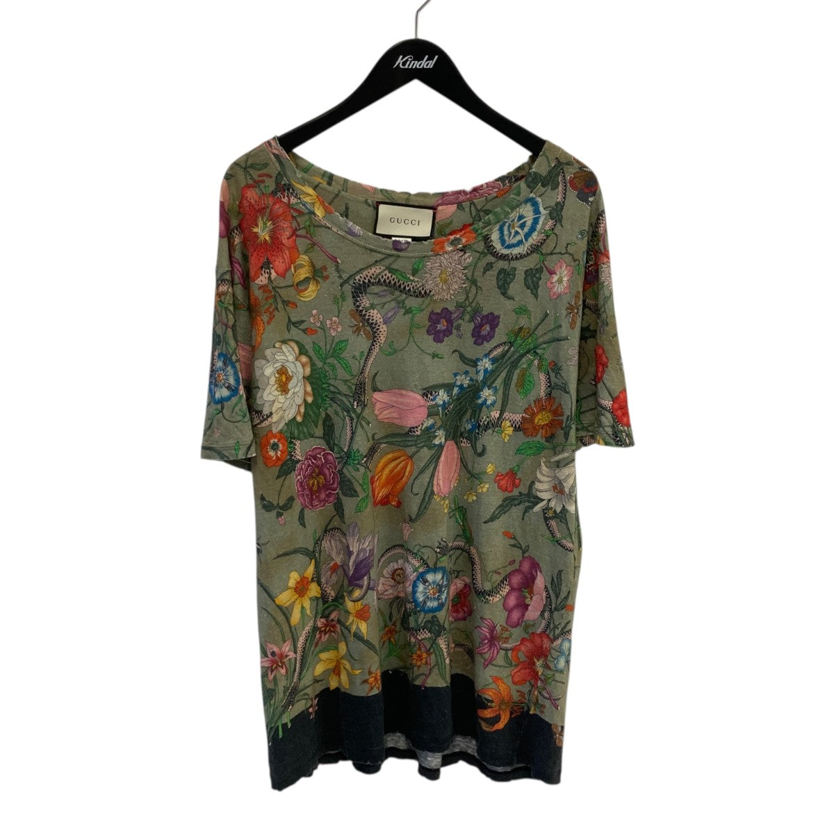 GUCCI(グッチ) Tシャツ493117 XJ161 493117 XJ161 黄緑 サイズ S