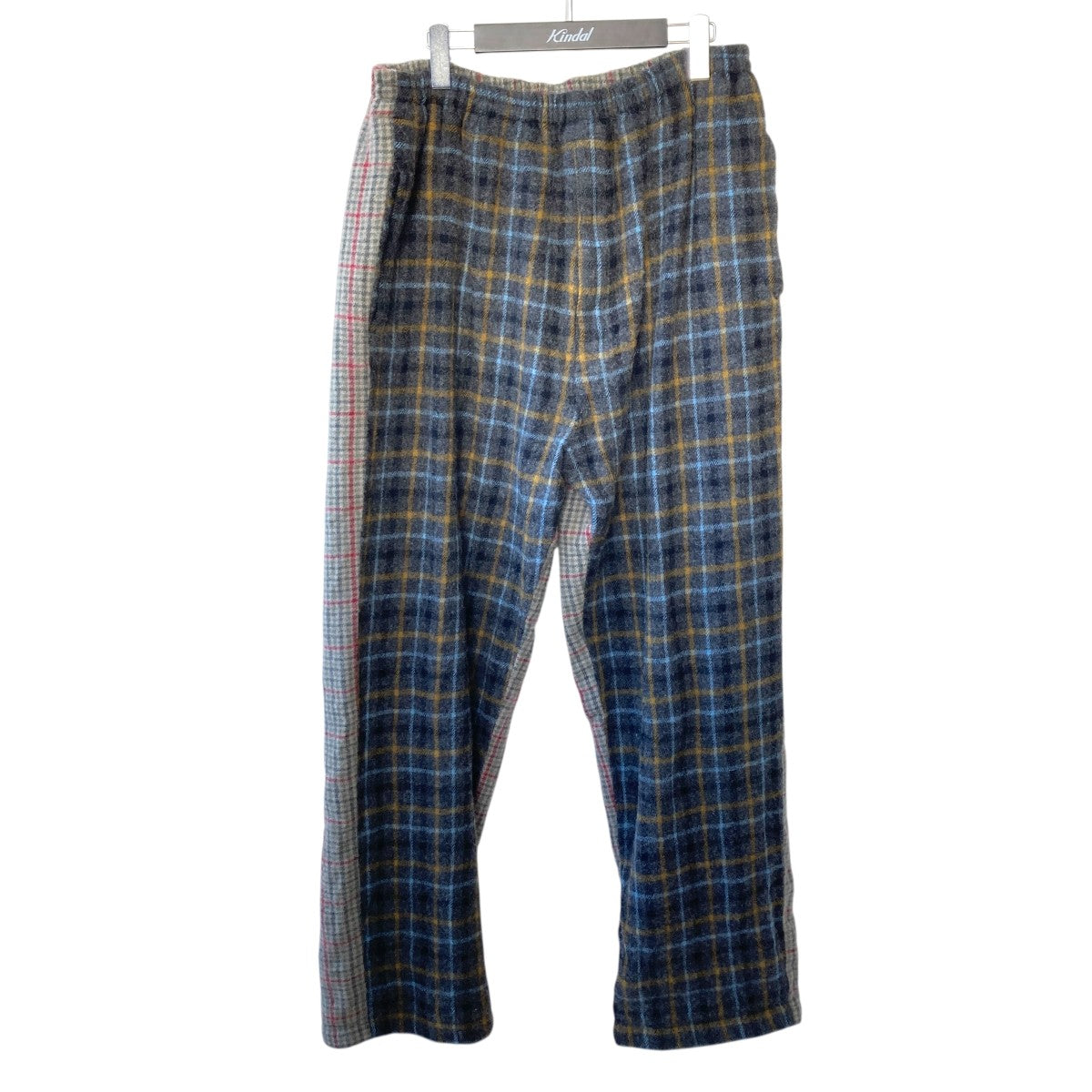 WOOL CHECK SHRIVEL PANTSチェックパンツUCZ4501-5