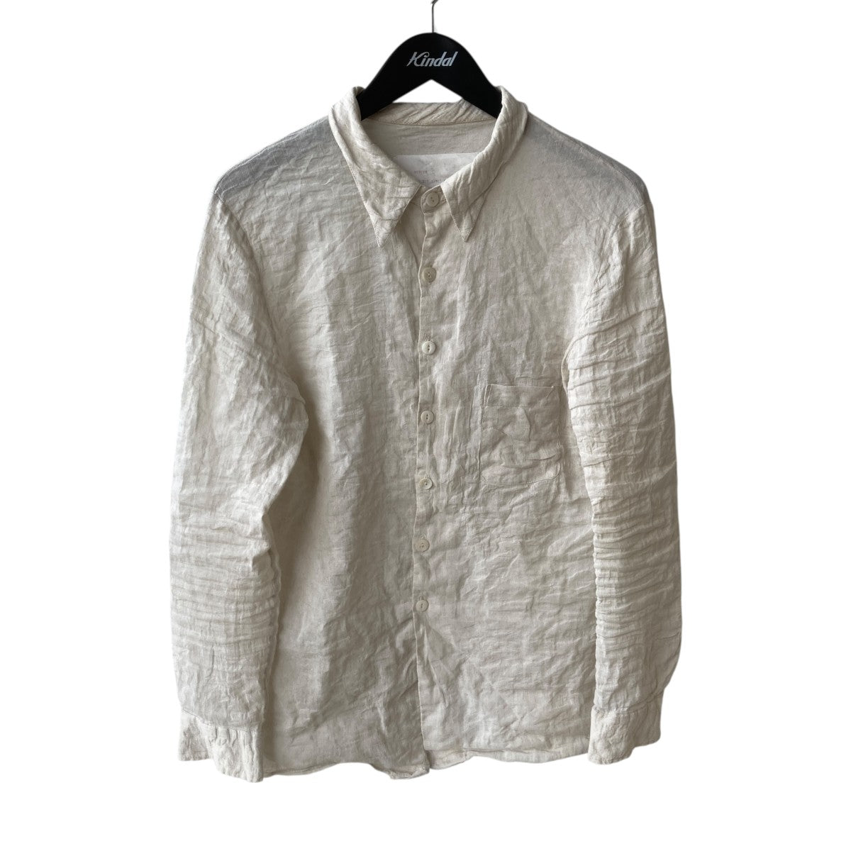 24SSDseconD Funnel Collar Shirt長袖シャツ