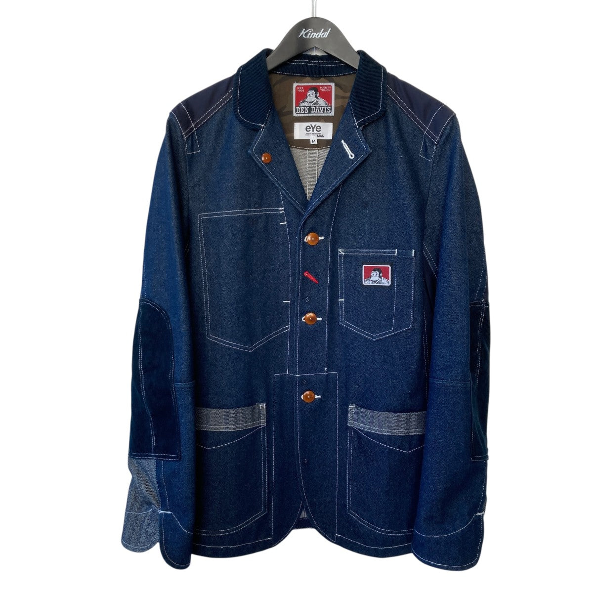 eYe COMME des GARCONS JUNYAWATANABE MAN×BEN DAVIS 18SSカバーオール