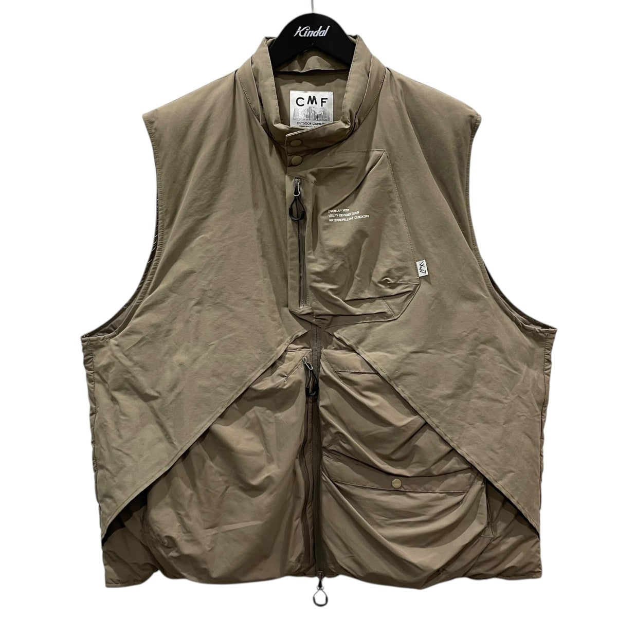 【7/12迄値下げ】 CMF OVERLAY DOWN VEST CMF OUTDOOR GARMENT(シーエムエフ アウトドアガーメント) 23AW