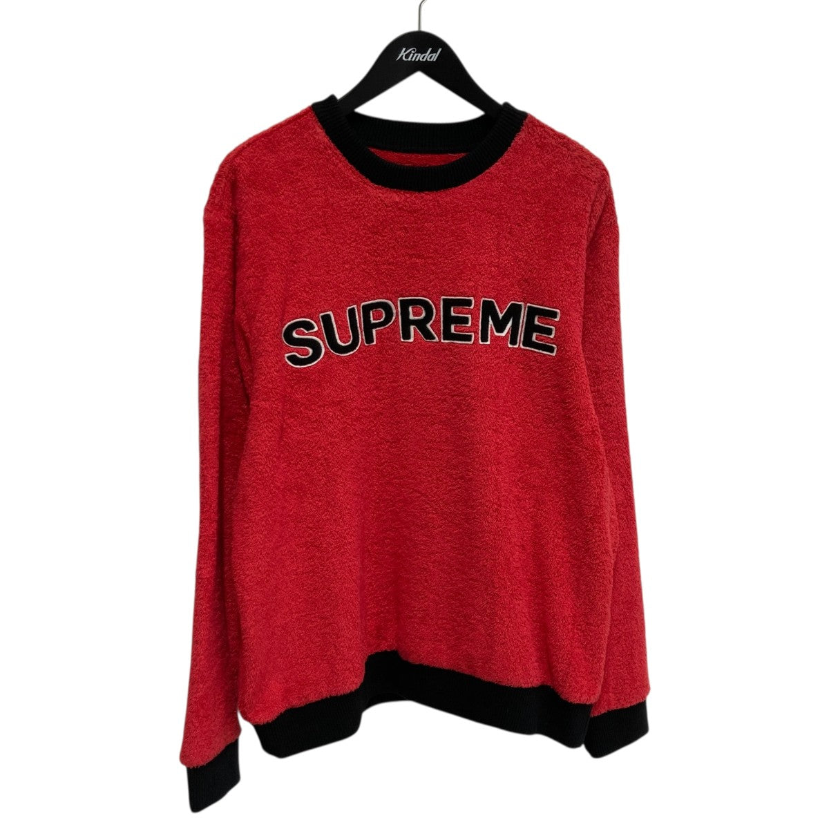 Supreme(シュプリーム) 17SSTERRY CREWNECKトレーナー レッド サイズ L