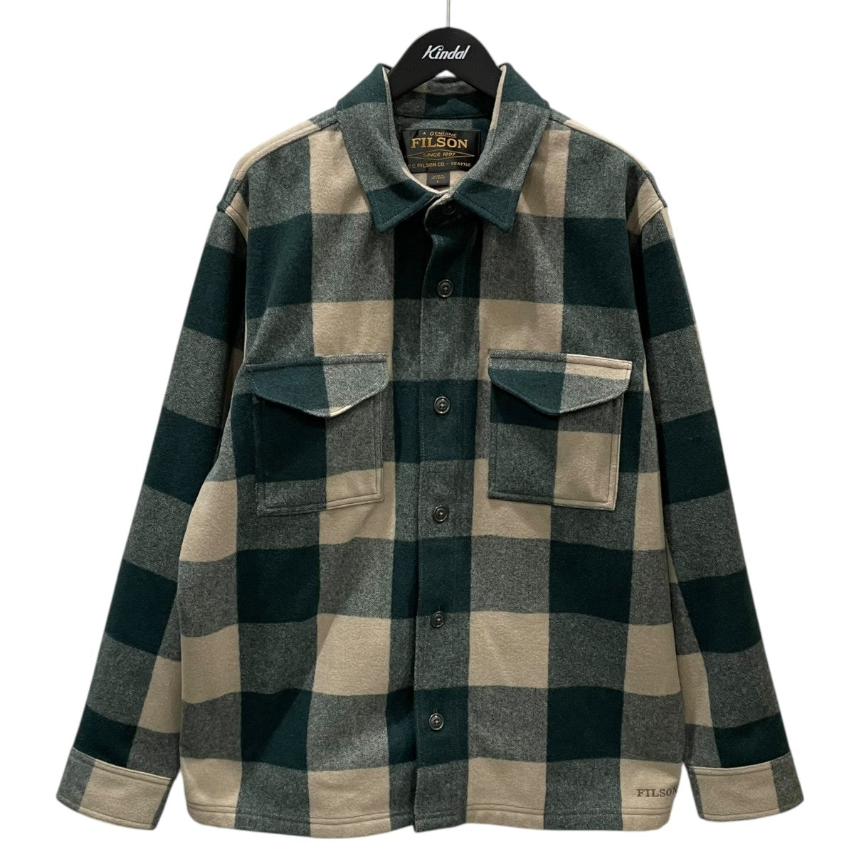 FILSON(フィルソン) チェック柄ウールジャケット Wool Jac-Shirt