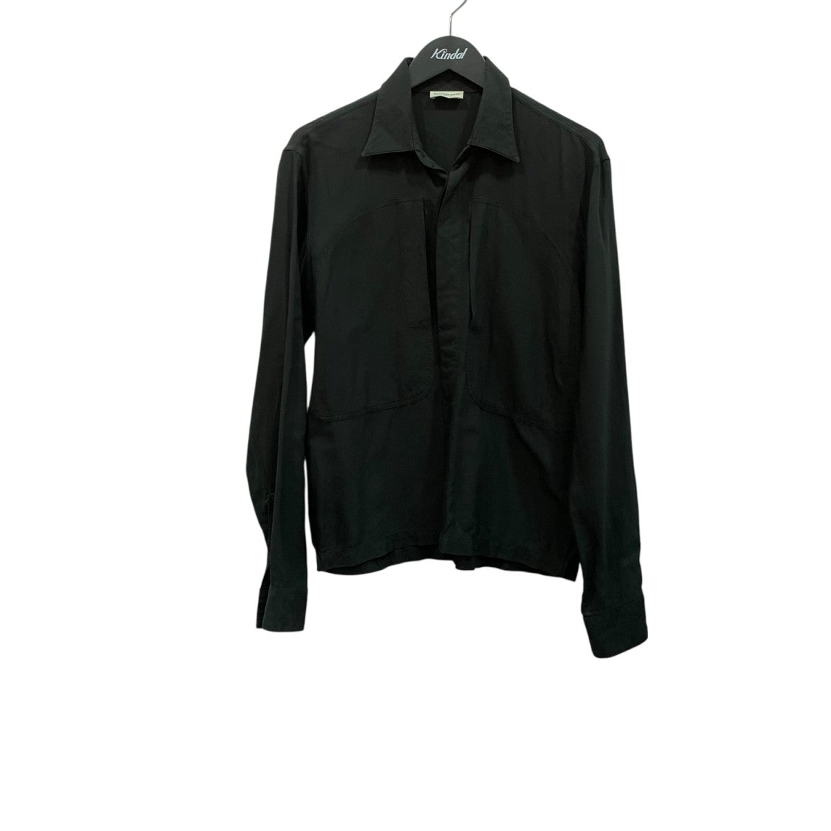 DRIES VAN NOTEN(ドリスヴァンノッテン) 長袖シャツ ブラック サイズ