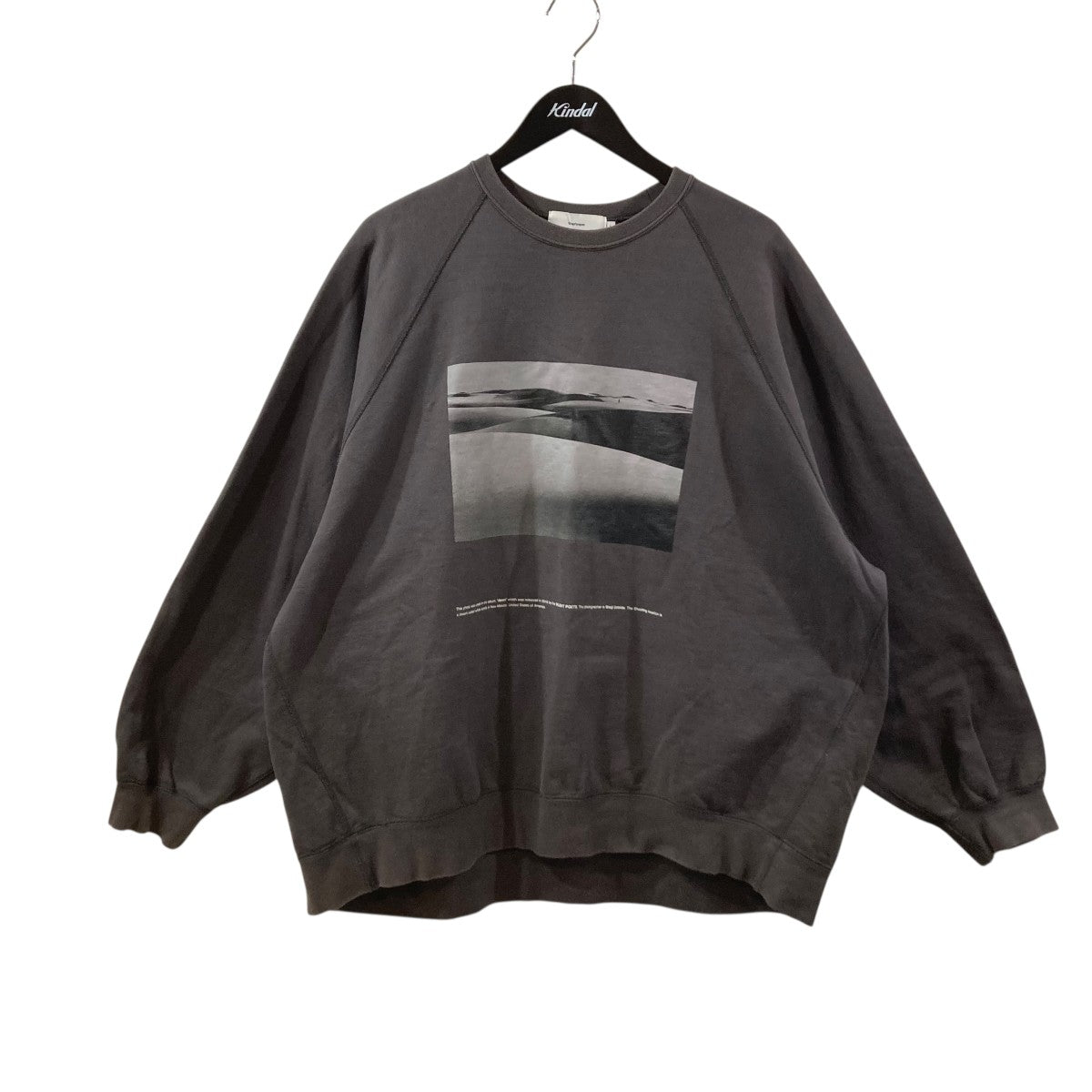 Graphpaper(グラフペーパー) クルーネックスウェットGU213-70180 GU213