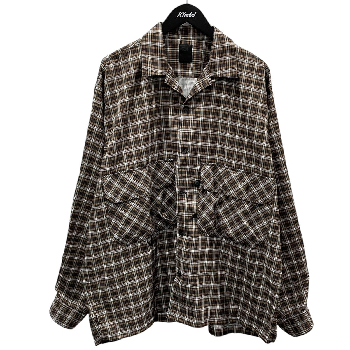 DAIWA PIER39(ダイワピア39) 22SS チェック柄オープンカラーシャツ