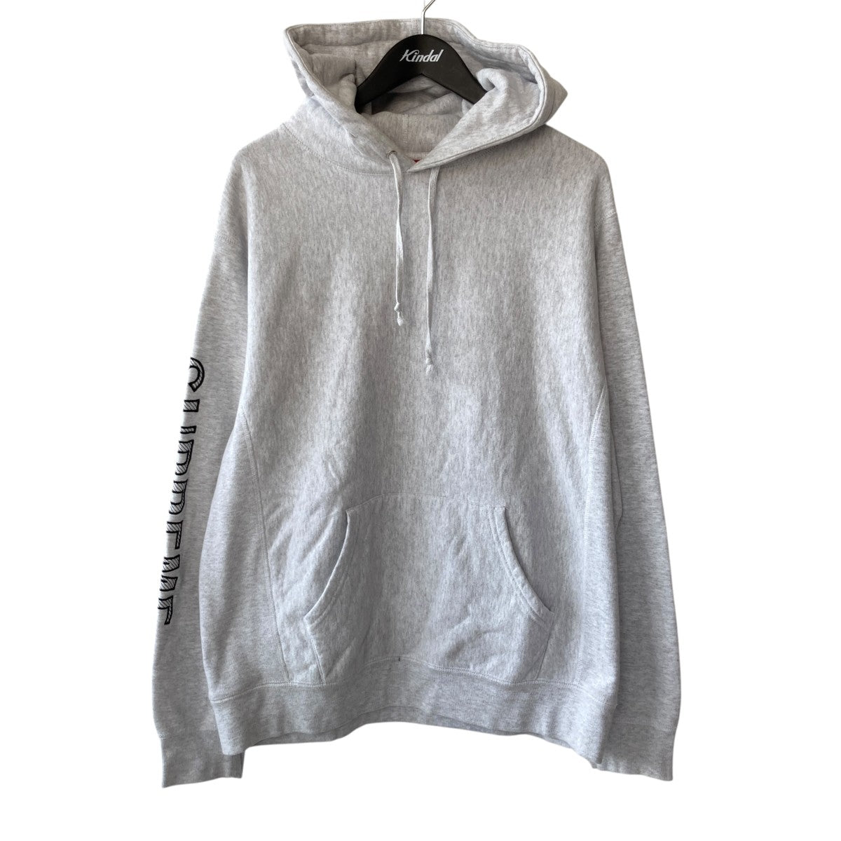 18SSSLEEVE EMBROIDERYプルオーバーパーカー