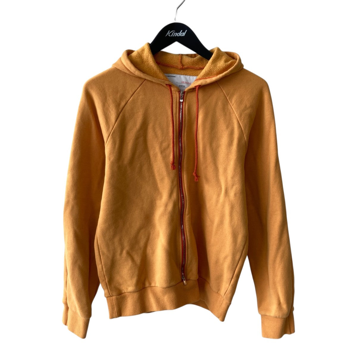 A MACHINE E.T. Hoodie オレンジ A MACHINE(エイマシン) E．T． Hoodieジップパーカー25-ETH 25-ETH
