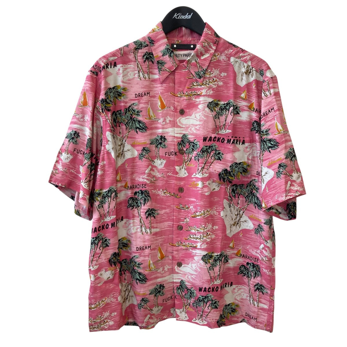 WACKO MARIA×MINEDENIM アロハシャツ24MND-WM001 24MND-WM001 ピンク
