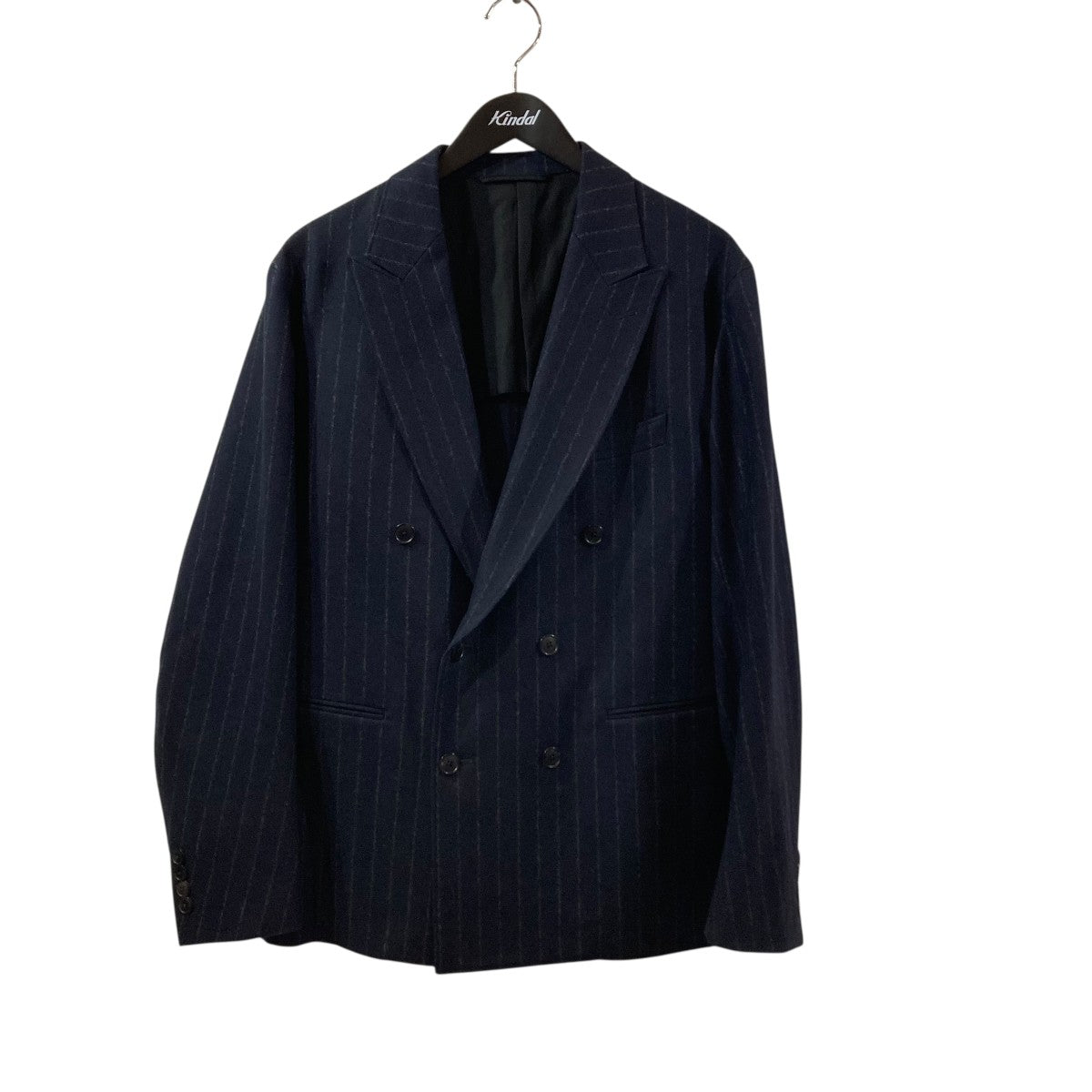 HEUGN ADAM JACKET037ストライプテーラードジャケット 古着・中古-1枚目のアイテム画像