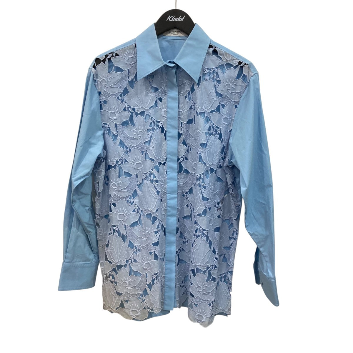 VALENTINO(ヴァレンチノ) レースシャツWB3AB2L05A6 WB3AB2L05A6 スカイ