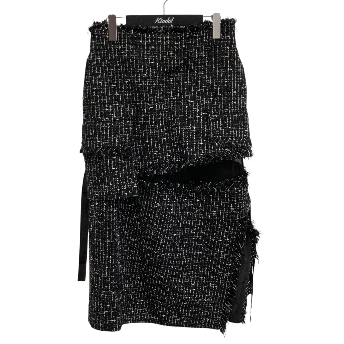 sacai(サカイ) ツイードスカート22-06090 22-06090 ブラック サイズ 2