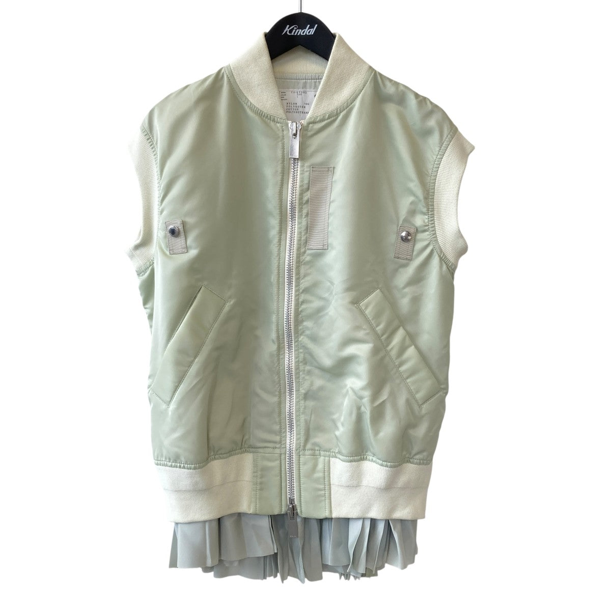 Sacai ナイロンベスト　ミリタリーベスト 中古・古着通販】sacai (サカイ) MA-1 NYLON VEST/エムエーワン