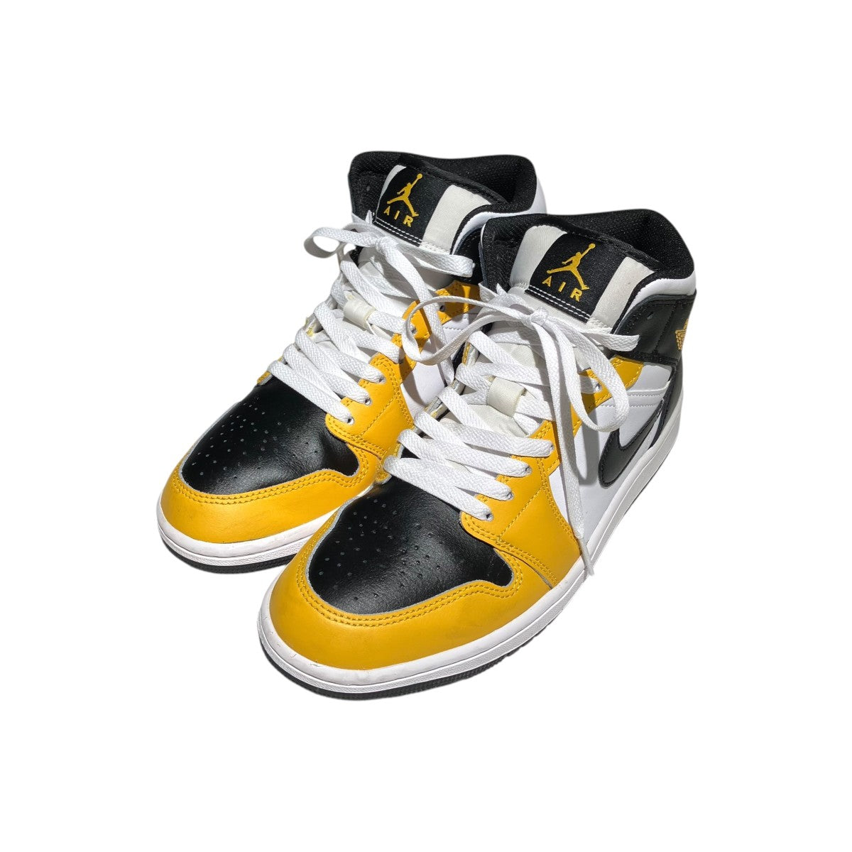 NIKE(ナイキ) Air Jordan 1 Mid Yellow Ochreハイカットスニーカー